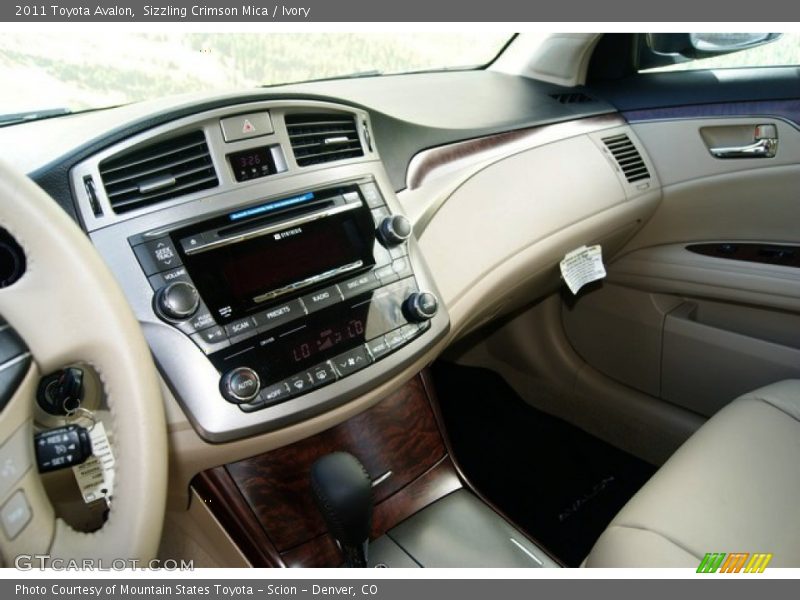 Sizzling Crimson Mica / Ivory 2011 Toyota Avalon
