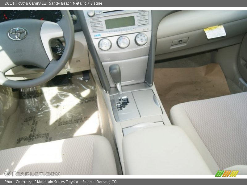 Sandy Beach Metallic / Bisque 2011 Toyota Camry LE
