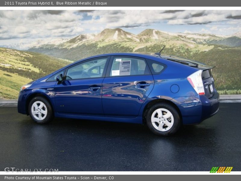 Blue Ribbon Metallic / Bisque 2011 Toyota Prius Hybrid II