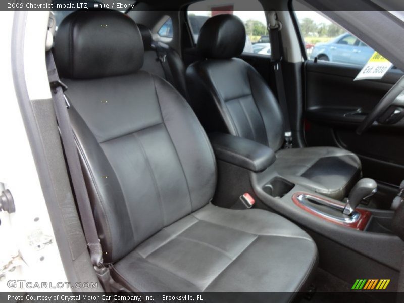 White / Ebony 2009 Chevrolet Impala LTZ