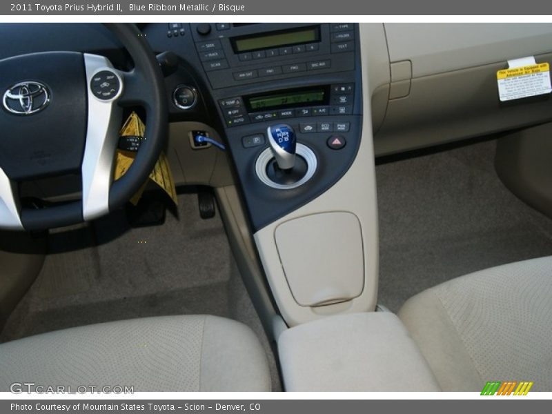 Blue Ribbon Metallic / Bisque 2011 Toyota Prius Hybrid II