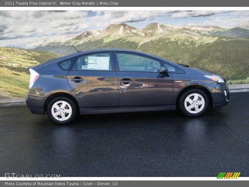 Winter Gray Metallic / Misty Gray 2011 Toyota Prius Hybrid IV