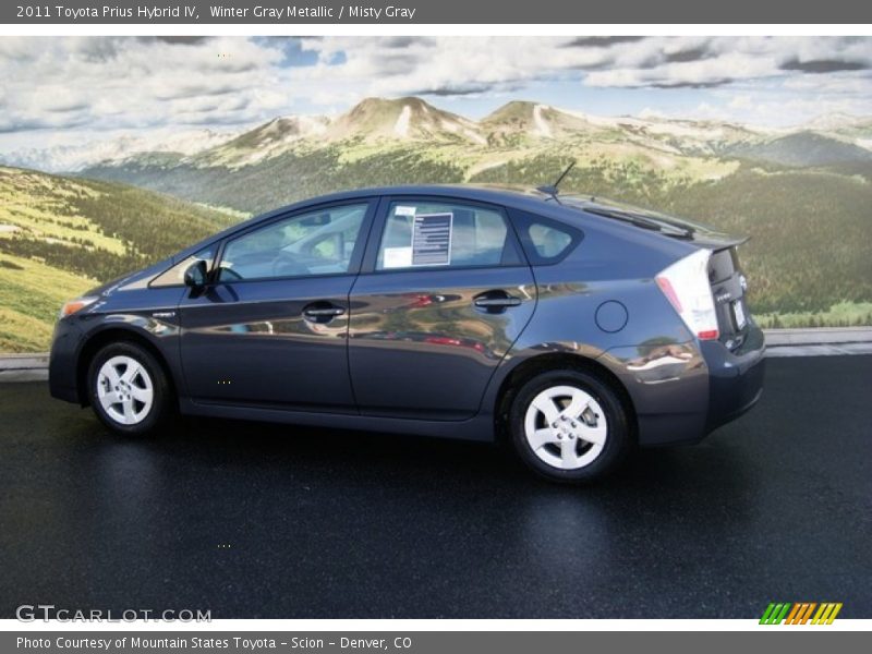 Winter Gray Metallic / Misty Gray 2011 Toyota Prius Hybrid IV