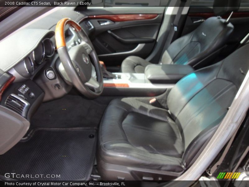 Black Raven / Ebony 2008 Cadillac CTS Sedan