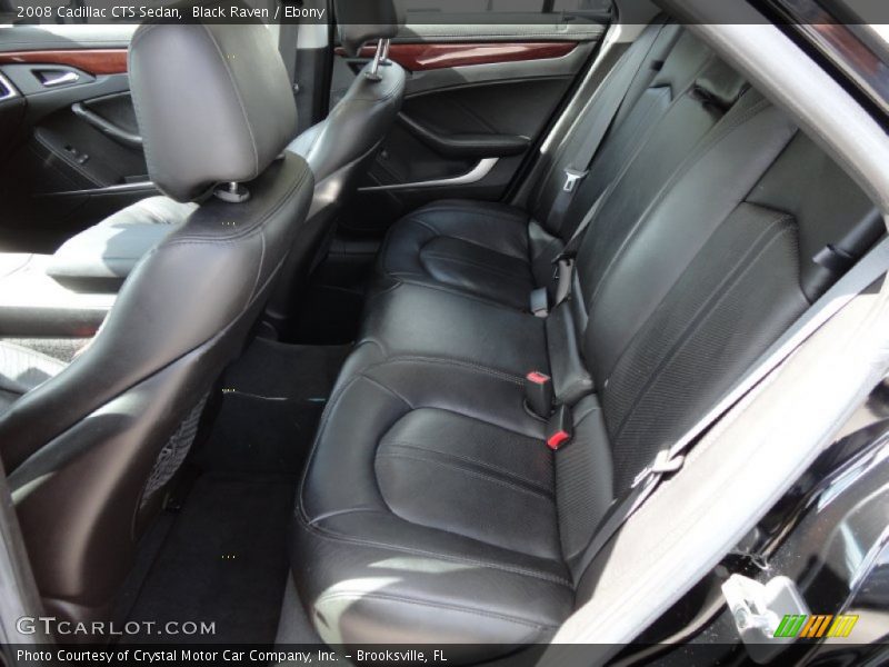 Black Raven / Ebony 2008 Cadillac CTS Sedan