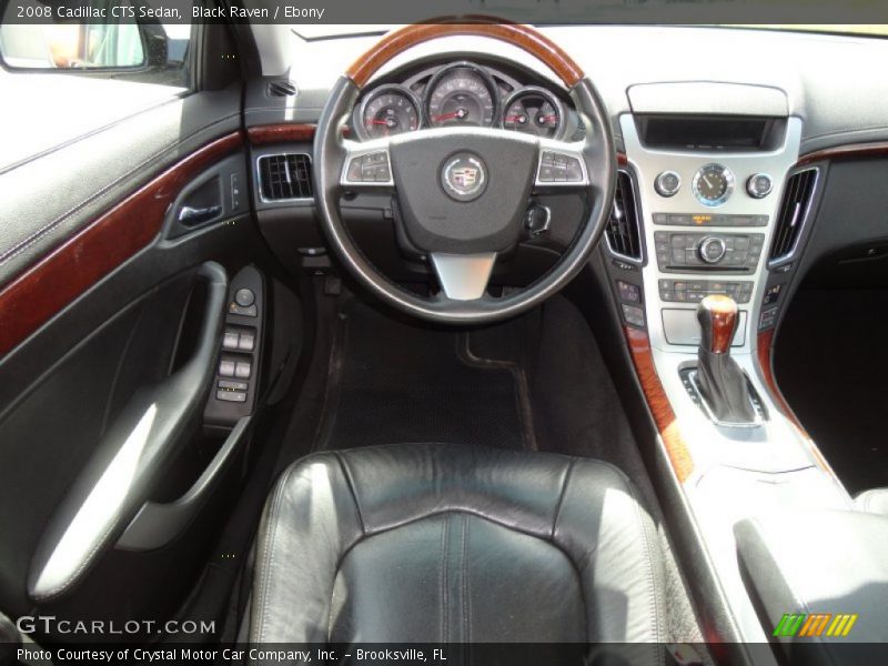 Black Raven / Ebony 2008 Cadillac CTS Sedan