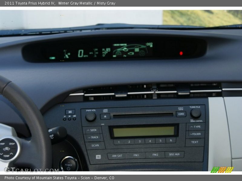 Winter Gray Metallic / Misty Gray 2011 Toyota Prius Hybrid IV