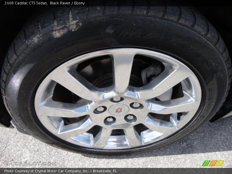 Black Raven / Ebony 2008 Cadillac CTS Sedan