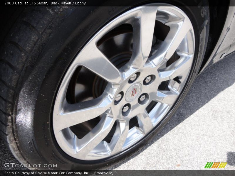 Black Raven / Ebony 2008 Cadillac CTS Sedan