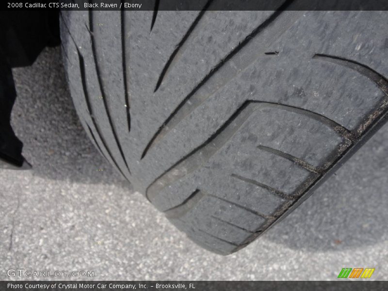 Black Raven / Ebony 2008 Cadillac CTS Sedan