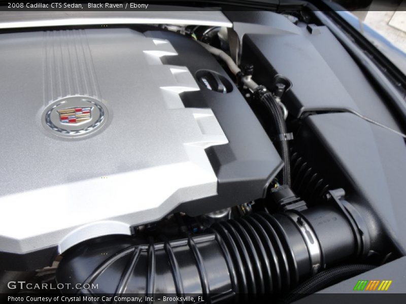 Black Raven / Ebony 2008 Cadillac CTS Sedan