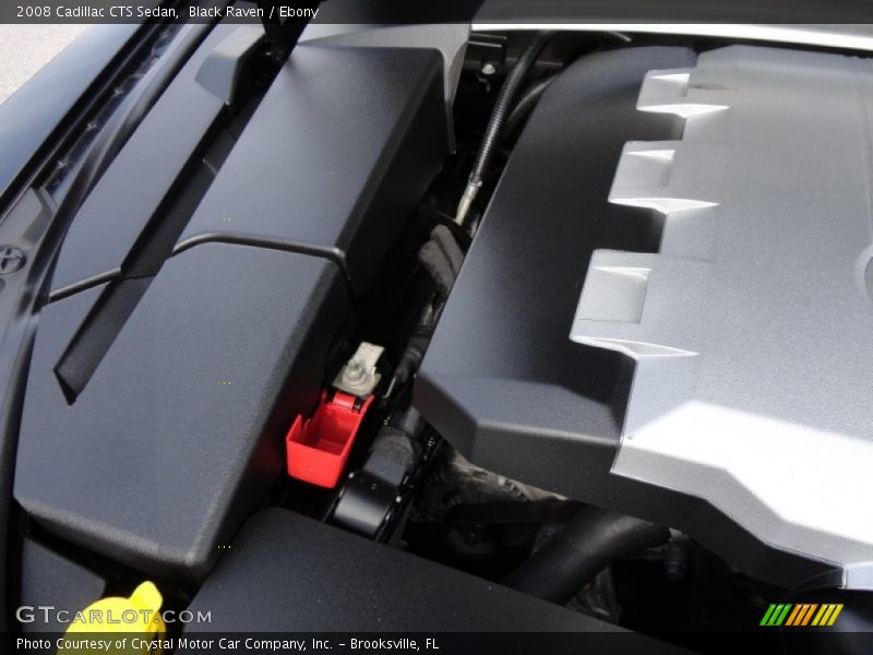 Black Raven / Ebony 2008 Cadillac CTS Sedan