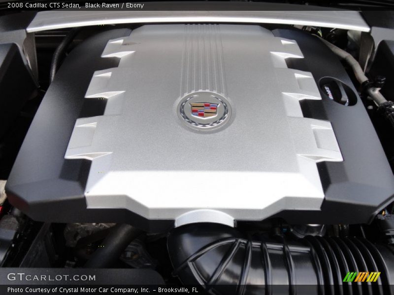 Black Raven / Ebony 2008 Cadillac CTS Sedan