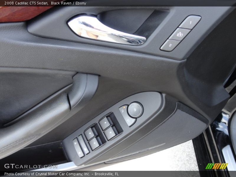 Black Raven / Ebony 2008 Cadillac CTS Sedan