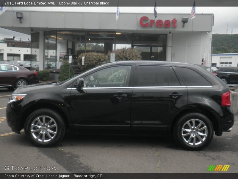 Ebony Black / Charcoal Black 2011 Ford Edge Limited AWD