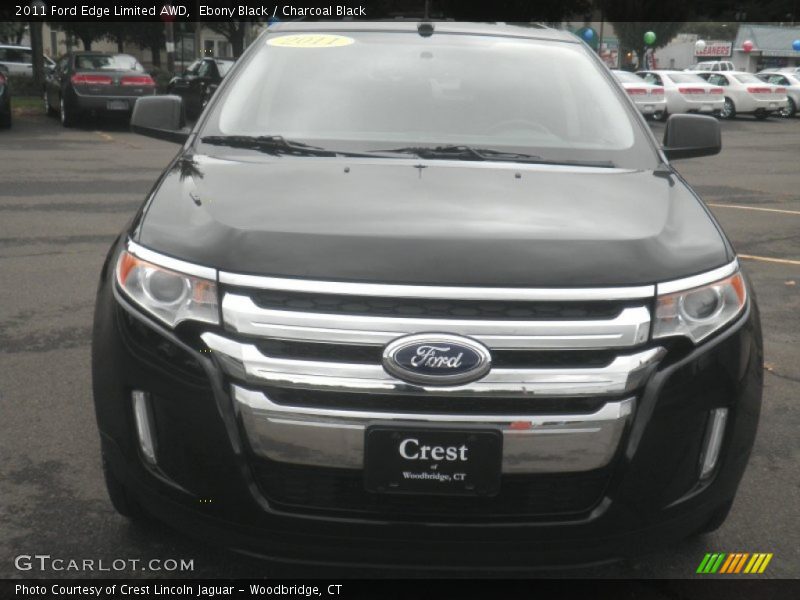 Ebony Black / Charcoal Black 2011 Ford Edge Limited AWD