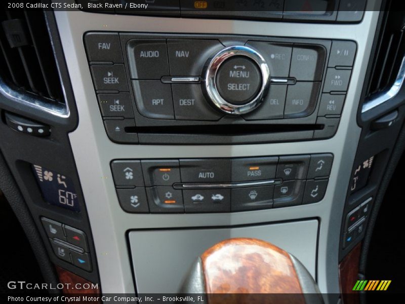 Black Raven / Ebony 2008 Cadillac CTS Sedan
