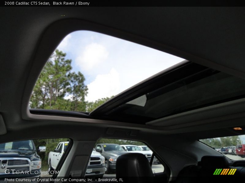 Black Raven / Ebony 2008 Cadillac CTS Sedan