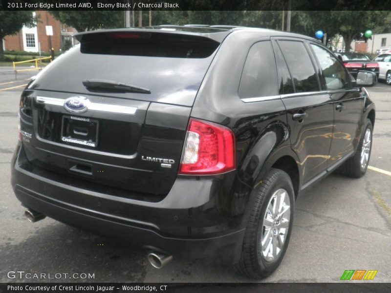 Ebony Black / Charcoal Black 2011 Ford Edge Limited AWD