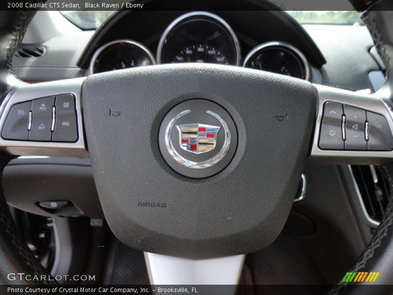 Black Raven / Ebony 2008 Cadillac CTS Sedan