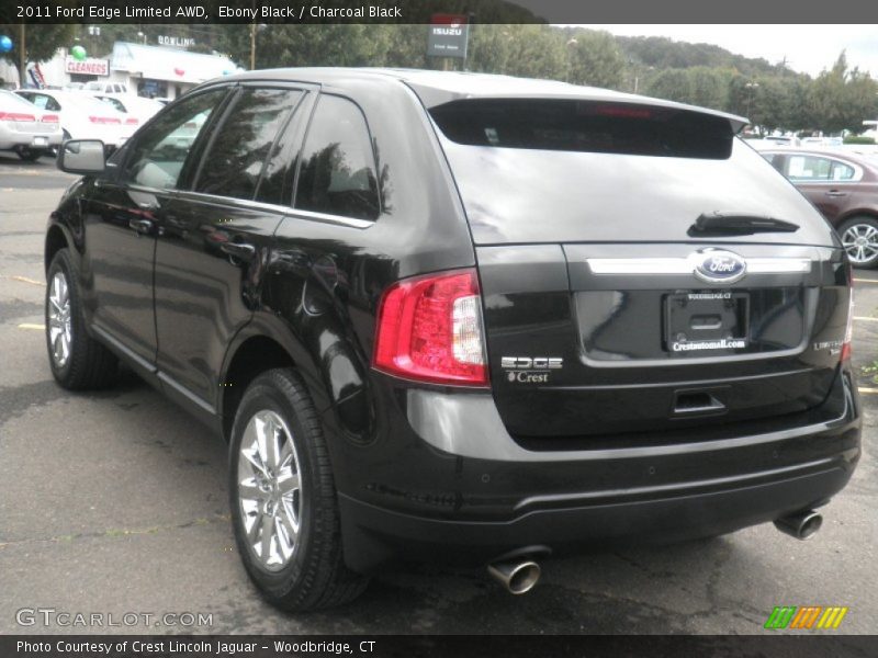 Ebony Black / Charcoal Black 2011 Ford Edge Limited AWD
