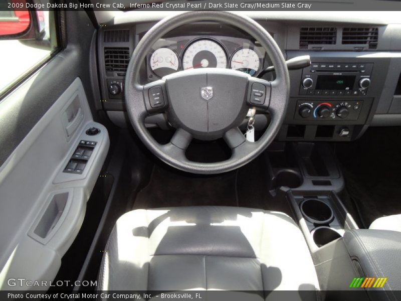  2009 Dakota Big Horn Crew Cab Steering Wheel