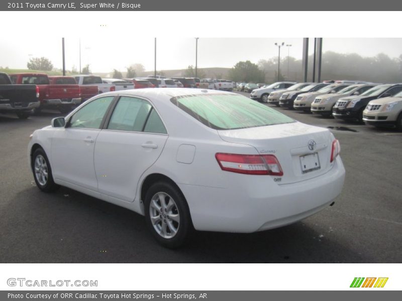 Super White / Bisque 2011 Toyota Camry LE