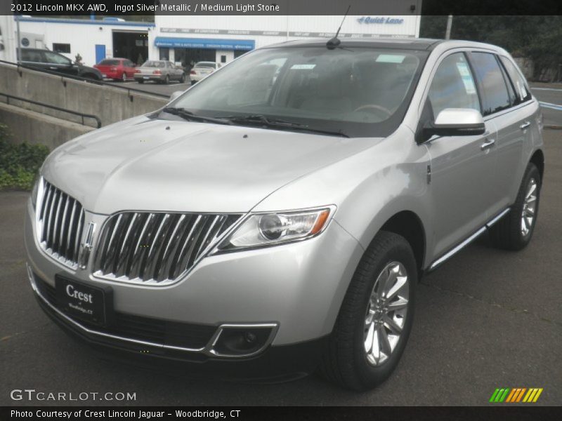 Front 3/4 View of 2012 MKX AWD