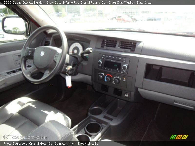 Dashboard of 2009 Dakota Big Horn Crew Cab