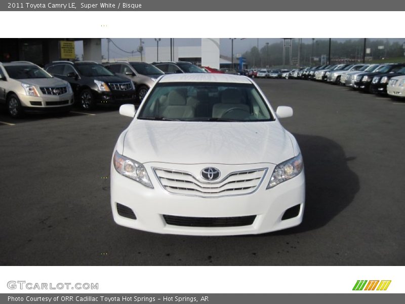Super White / Bisque 2011 Toyota Camry LE