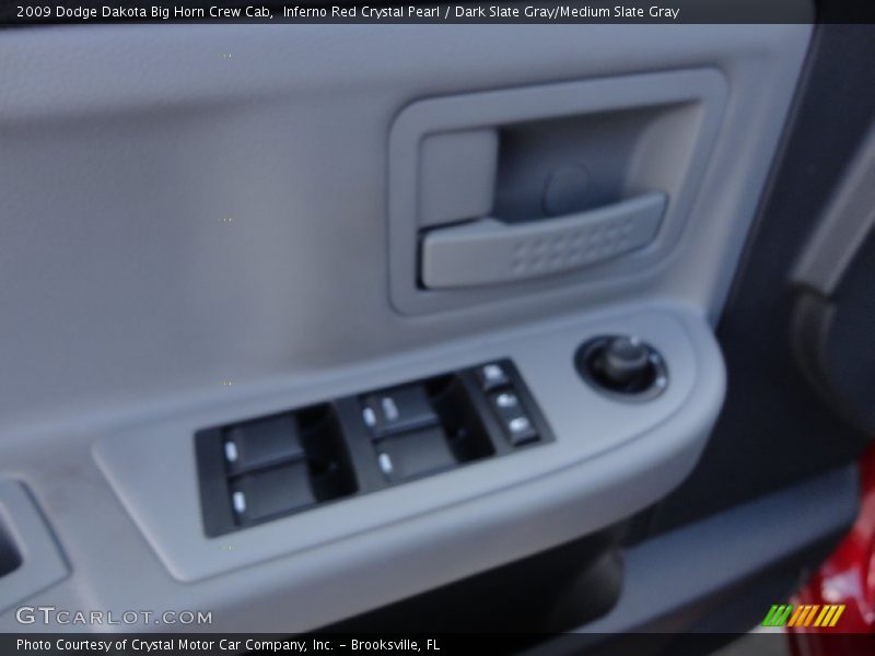 Inferno Red Crystal Pearl / Dark Slate Gray/Medium Slate Gray 2009 Dodge Dakota Big Horn Crew Cab