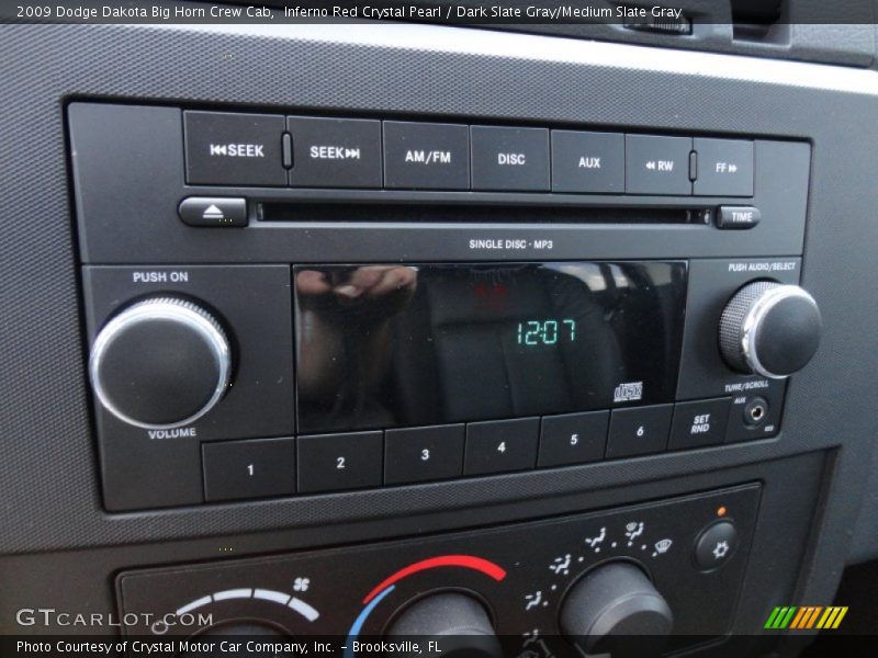 Audio System of 2009 Dakota Big Horn Crew Cab