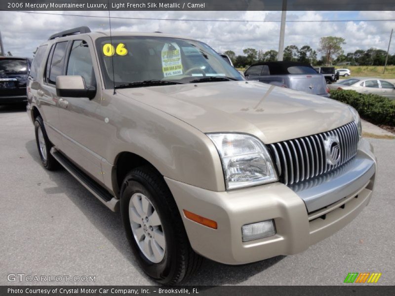 Light French Silk Metallic / Camel 2006 Mercury Mountaineer Luxury