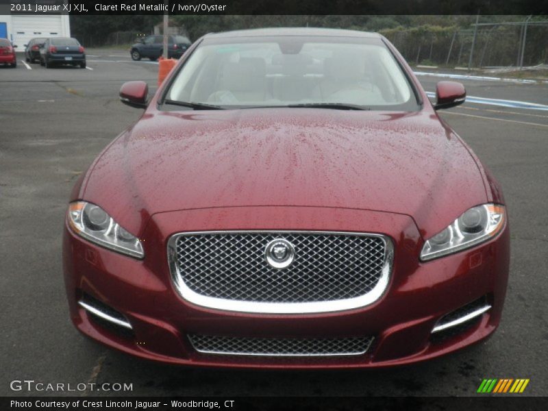 Claret Red Metallic / Ivory/Oyster 2011 Jaguar XJ XJL