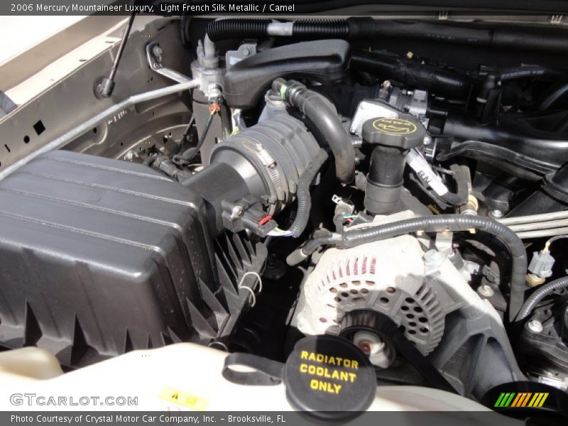Light French Silk Metallic / Camel 2006 Mercury Mountaineer Luxury