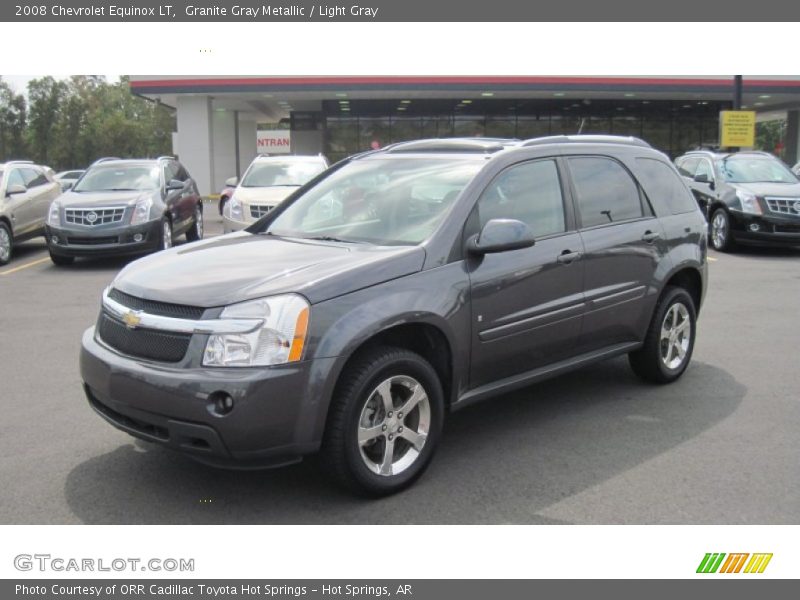 Granite Gray Metallic / Light Gray 2008 Chevrolet Equinox LT
