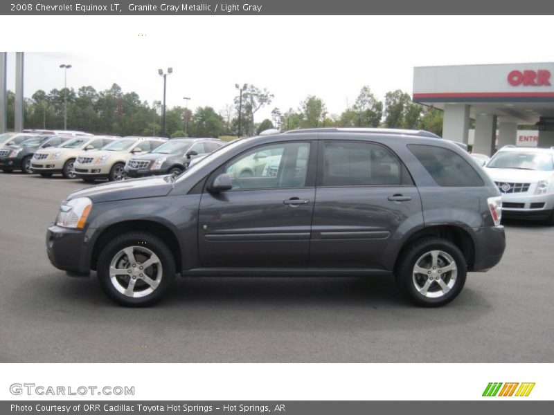 Granite Gray Metallic / Light Gray 2008 Chevrolet Equinox LT