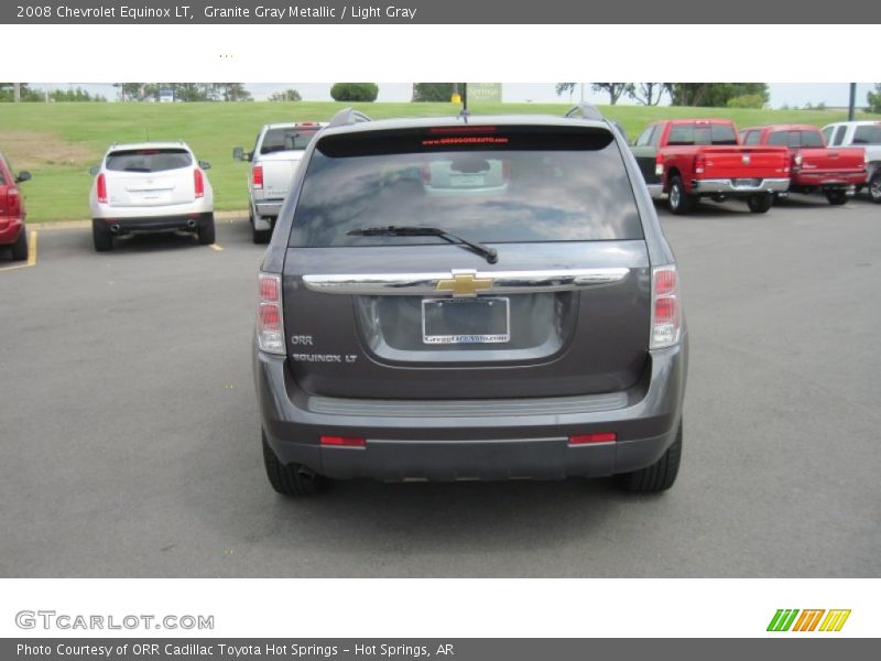 Granite Gray Metallic / Light Gray 2008 Chevrolet Equinox LT