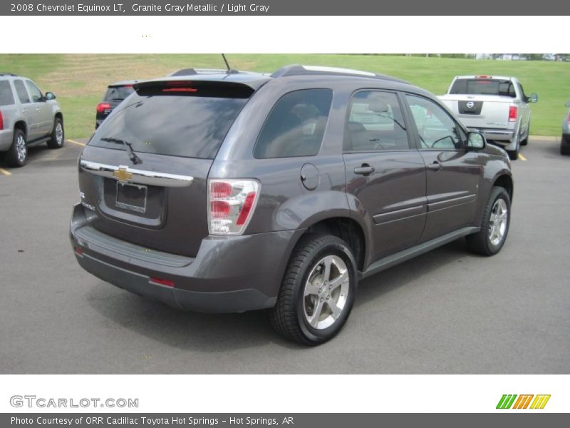 Granite Gray Metallic / Light Gray 2008 Chevrolet Equinox LT