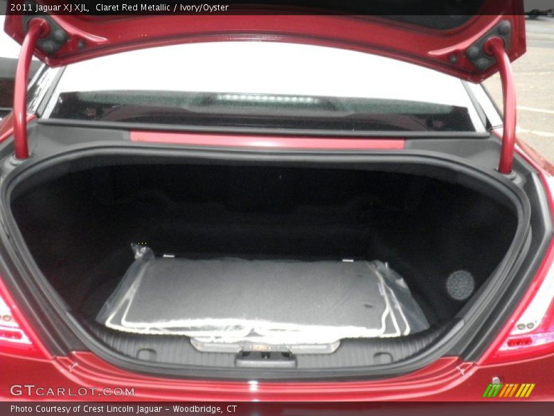 Claret Red Metallic / Ivory/Oyster 2011 Jaguar XJ XJL