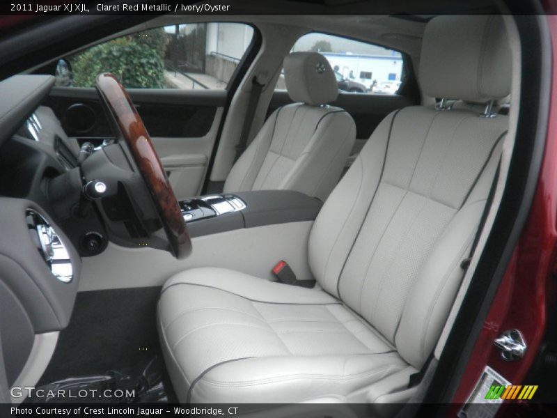 Claret Red Metallic / Ivory/Oyster 2011 Jaguar XJ XJL