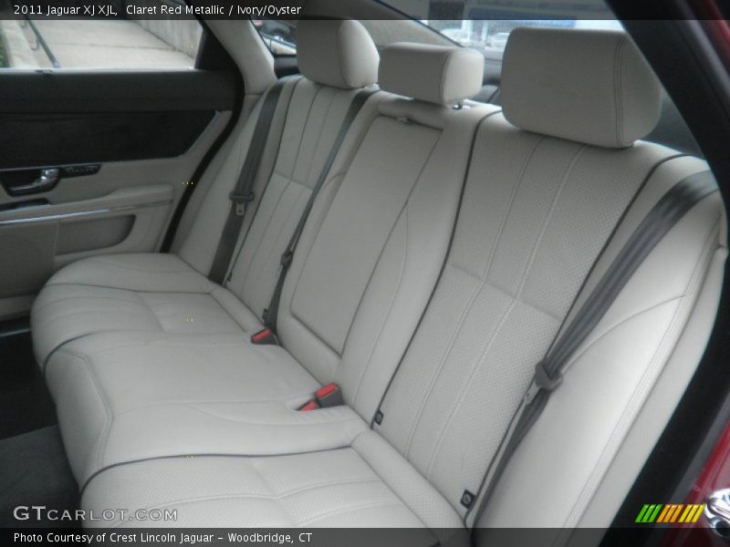 Claret Red Metallic / Ivory/Oyster 2011 Jaguar XJ XJL