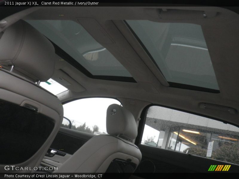 Claret Red Metallic / Ivory/Oyster 2011 Jaguar XJ XJL