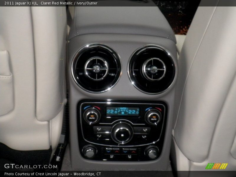 Claret Red Metallic / Ivory/Oyster 2011 Jaguar XJ XJL