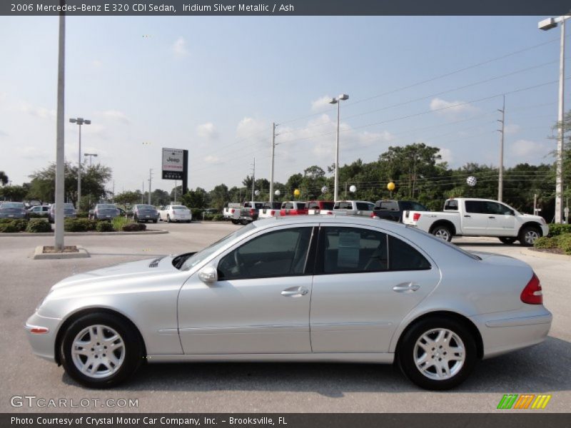 Iridium Silver Metallic / Ash 2006 Mercedes-Benz E 320 CDI Sedan