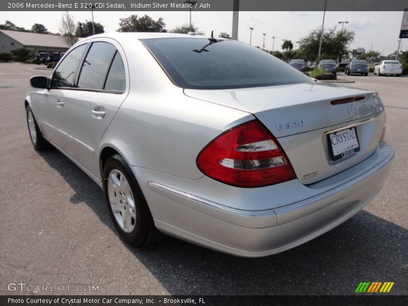 Iridium Silver Metallic / Ash 2006 Mercedes-Benz E 320 CDI Sedan