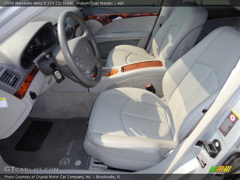 Iridium Silver Metallic / Ash 2006 Mercedes-Benz E 320 CDI Sedan