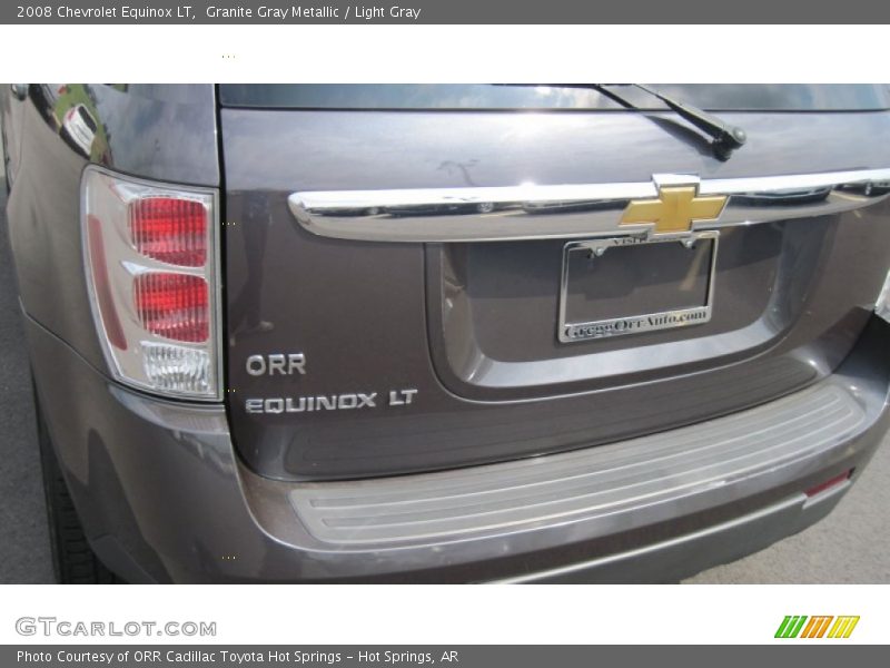 Granite Gray Metallic / Light Gray 2008 Chevrolet Equinox LT