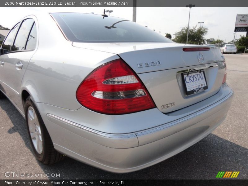 Iridium Silver Metallic / Ash 2006 Mercedes-Benz E 320 CDI Sedan