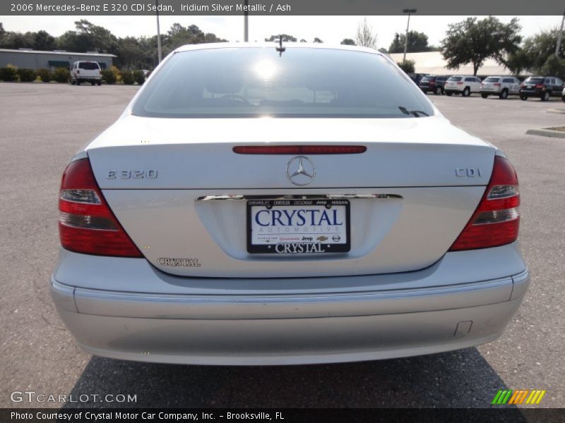 Iridium Silver Metallic / Ash 2006 Mercedes-Benz E 320 CDI Sedan